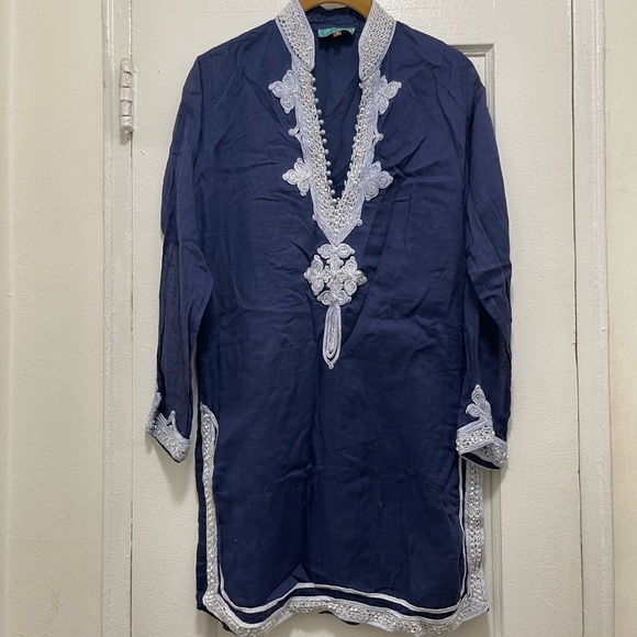 Taj by Sabrina tunic cover up- - Picture 1 of 8